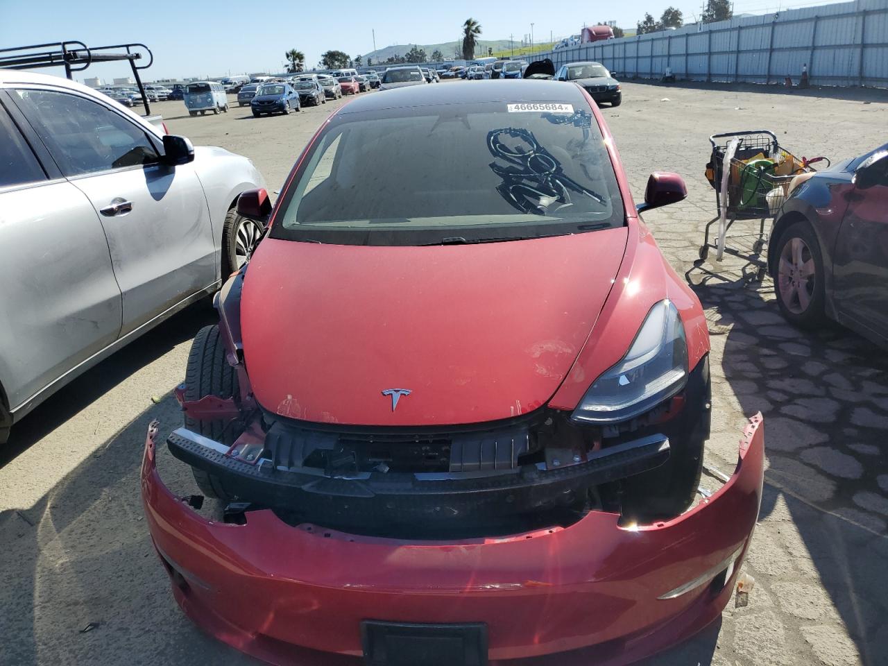 Photo 4 VIN: 5YJ3E1EB0MF009366 - TESLA MODEL 3 