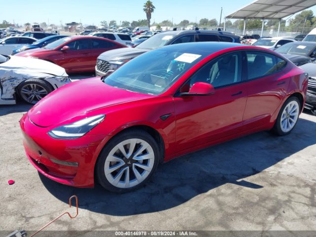 Photo 1 VIN: 5YJ3E1EB0MF086206 - TESLA MODEL 3 