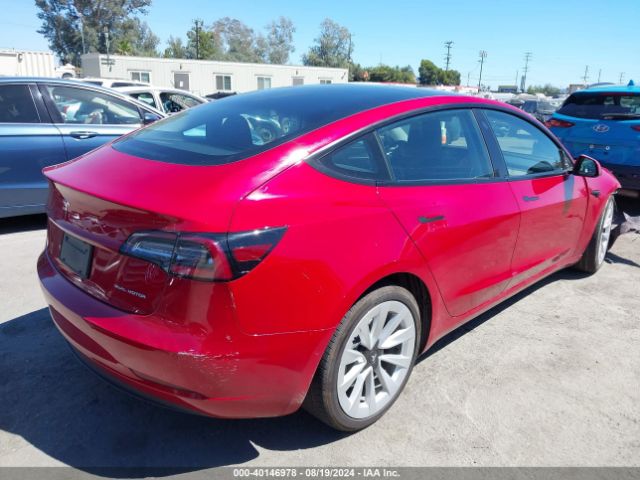 Photo 3 VIN: 5YJ3E1EB0MF086206 - TESLA MODEL 3 