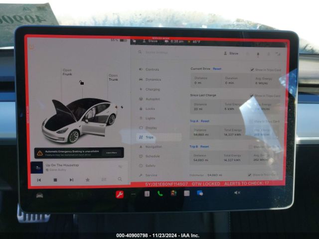 Photo 6 VIN: 5YJ3E1EB0NF114507 - TESLA MODEL 3 