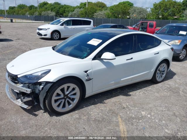 Photo 1 VIN: 5YJ3E1EB0NF165490 - TESLA MODEL 3 