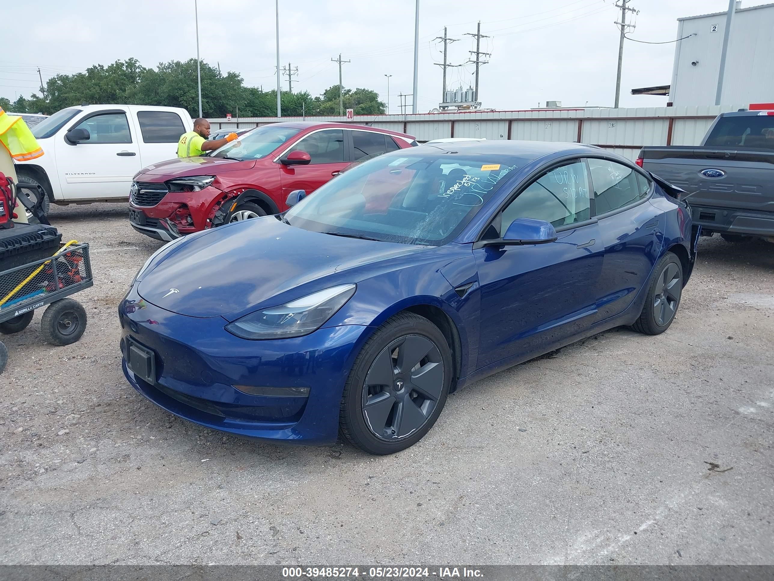 Photo 1 VIN: 5YJ3E1EB0NF168597 - TESLA MODEL 3 