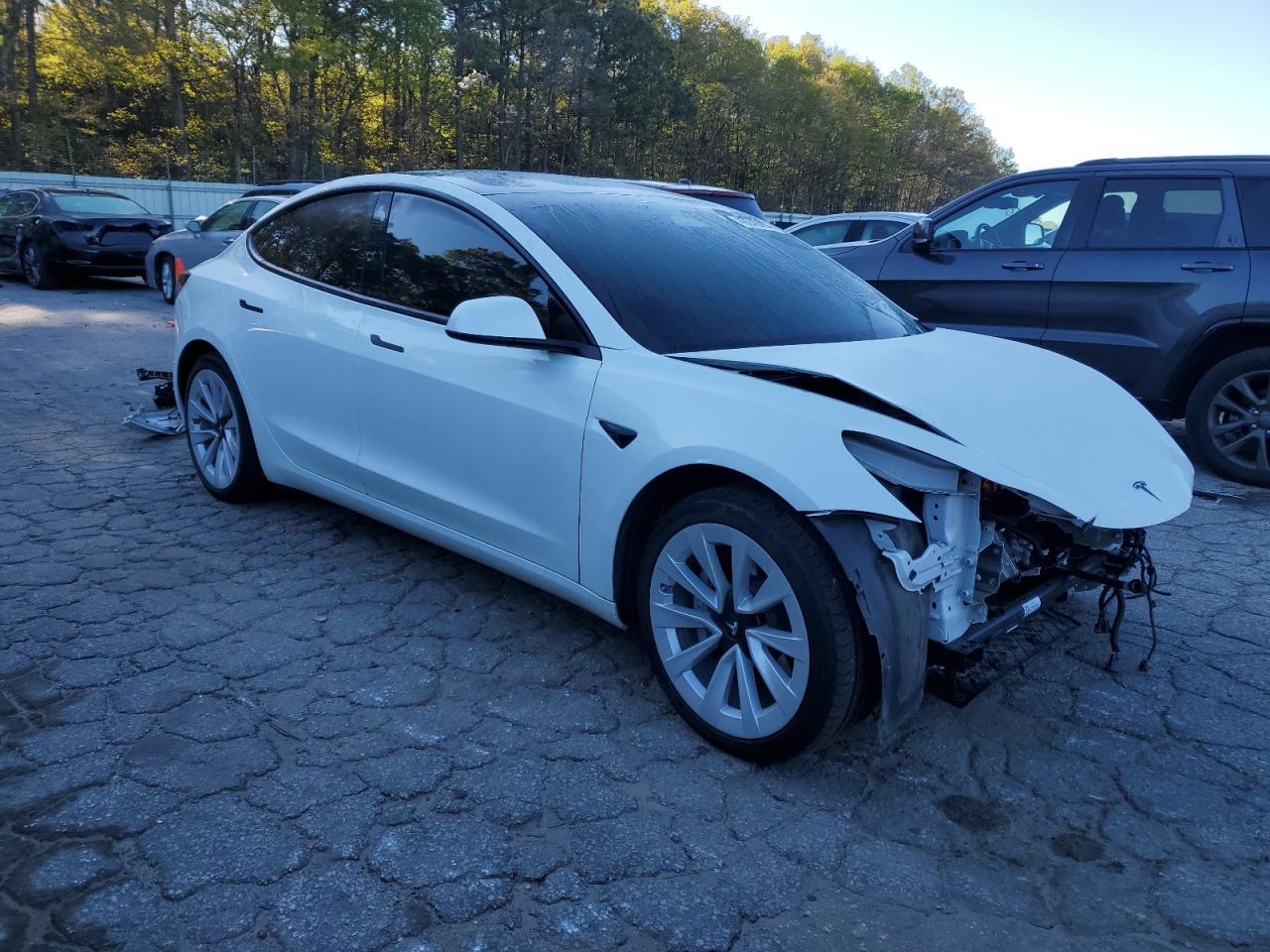 Photo 3 VIN: 5YJ3E1EB0NF177008 - TESLA MODEL 3 