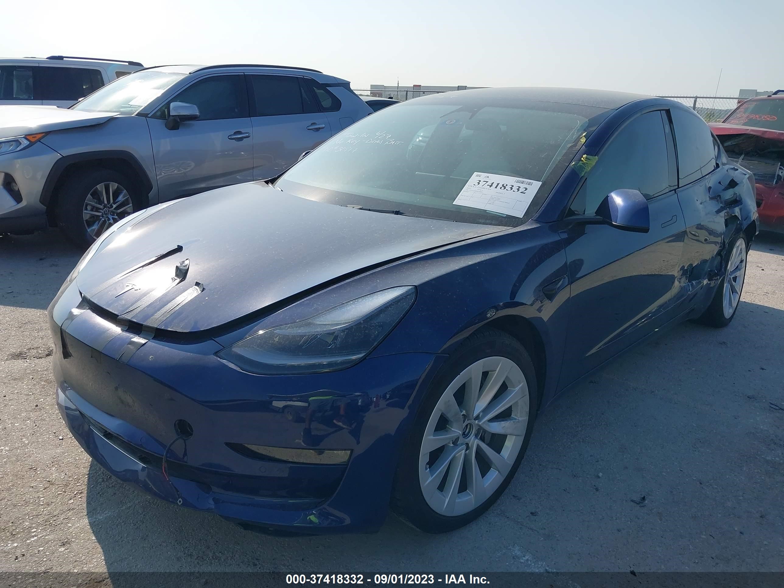 Photo 1 VIN: 5YJ3E1EB0NF268893 - TESLA MODEL 3 