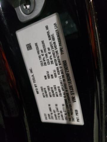 Photo 12 VIN: 5YJ3E1EB0NF290960 - TESLA MODEL 3 