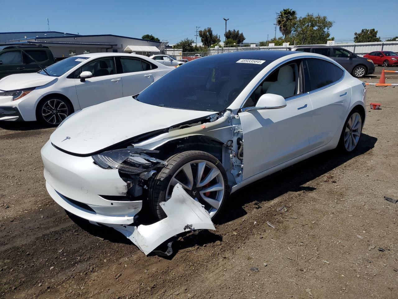 Photo 0 VIN: 5YJ3E1EB1JF081740 - TESLA MODEL 3 