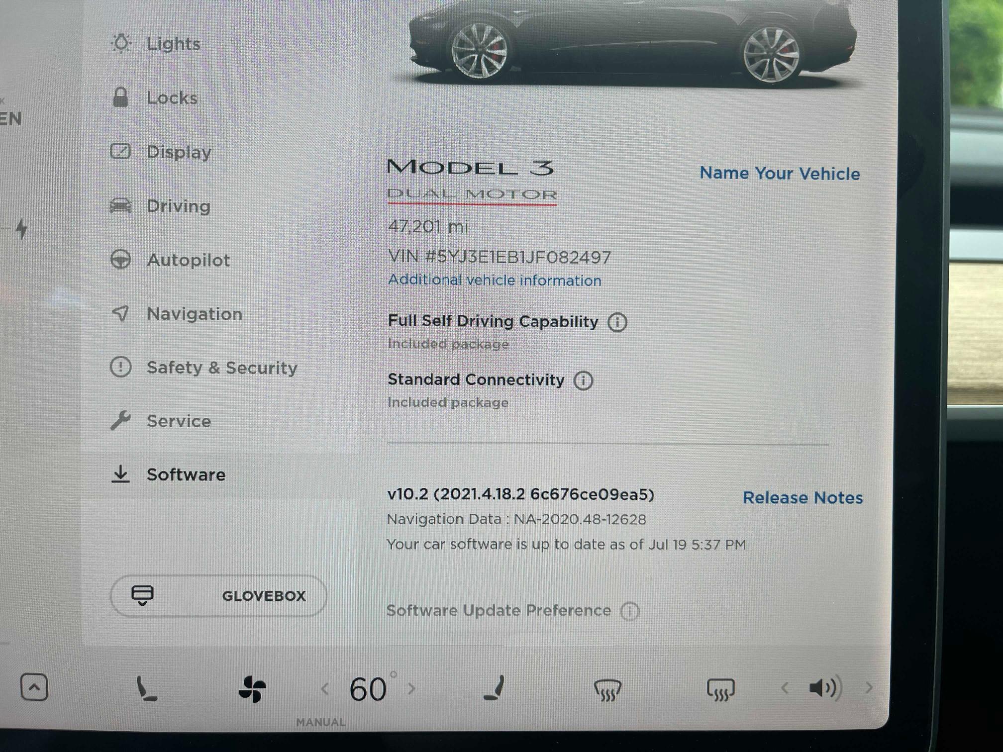 Photo 7 VIN: 5YJ3E1EB1JF082497 - TESLA MODEL 3 