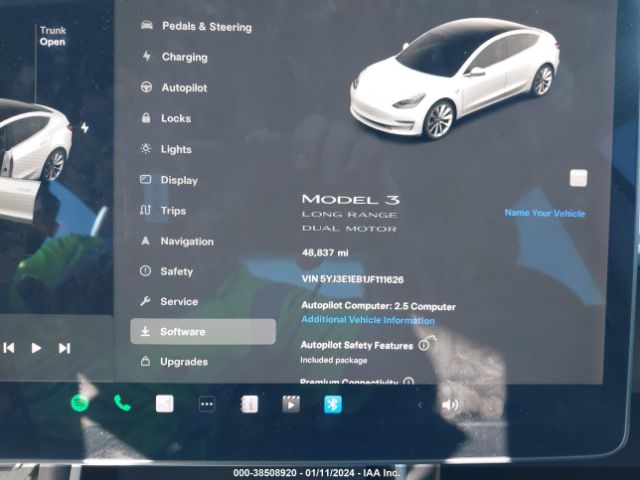 Photo 6 VIN: 5YJ3E1EB1JF111626 - TESLA MODEL 3 