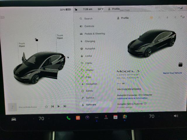 Photo 8 VIN: 5YJ3E1EB1JF128913 - TESLA MODEL 3 