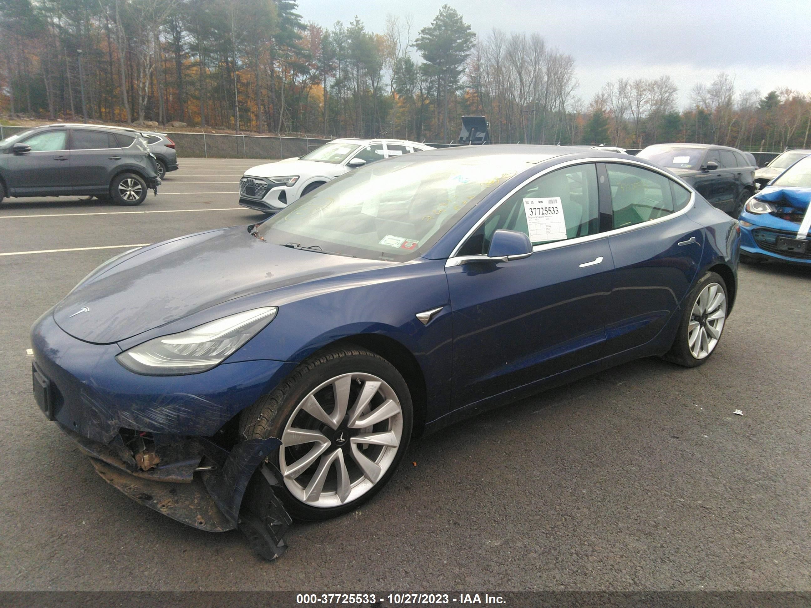 Photo 1 VIN: 5YJ3E1EB1KF392070 - TESLA MODEL 3 