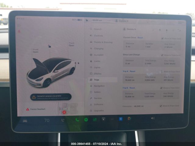 Photo 6 VIN: 5YJ3E1EB1KF515771 - TESLA MODEL 3 