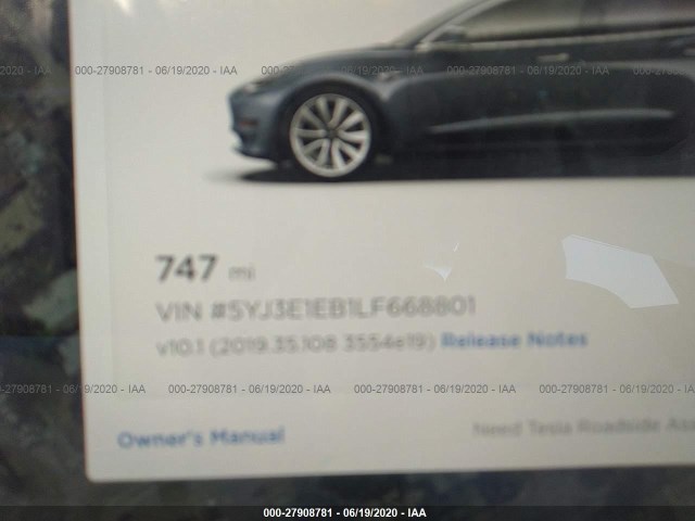 Photo 6 VIN: 5YJ3E1EB1LF668801 - TESLA MODEL 3 