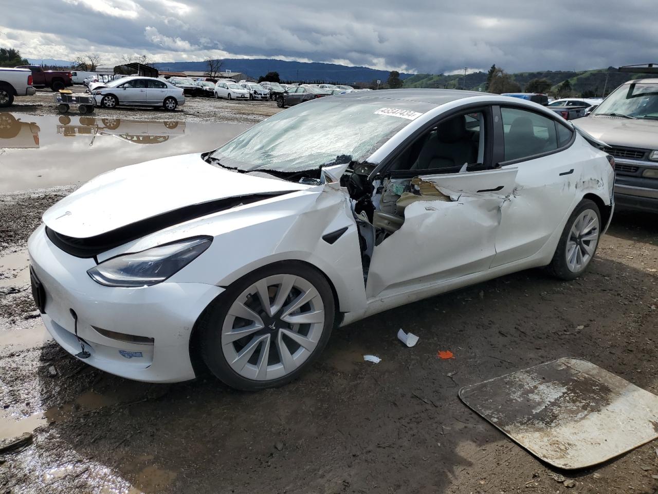 Photo 0 VIN: 5YJ3E1EB1MF879577 - TESLA MODEL 3 