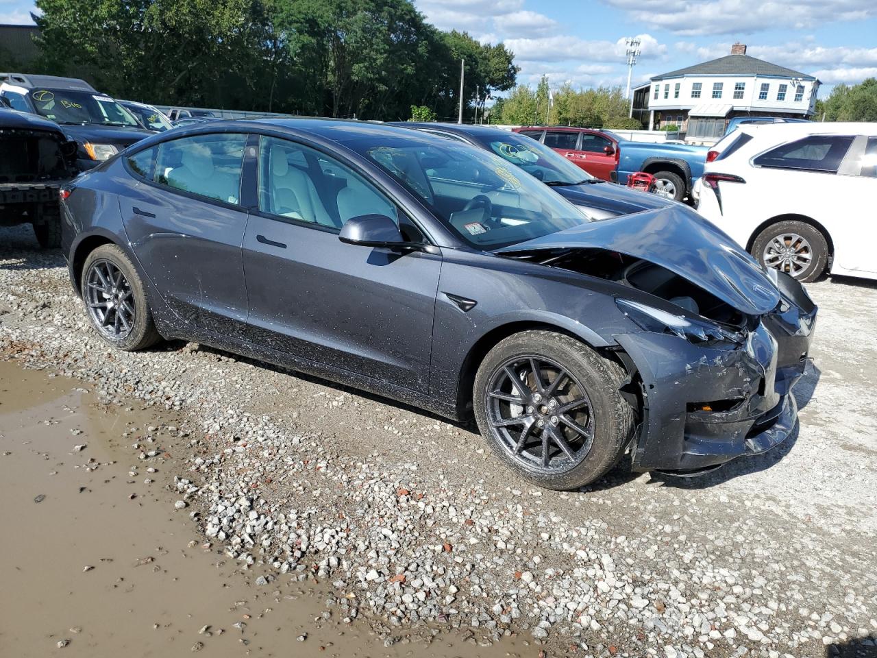 Photo 3 VIN: 5YJ3E1EB1MF993174 - TESLA MODEL 3 