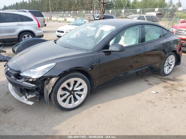 Photo 1 VIN: 5YJ3E1EB1NF204197 - TESLA MODEL 3 