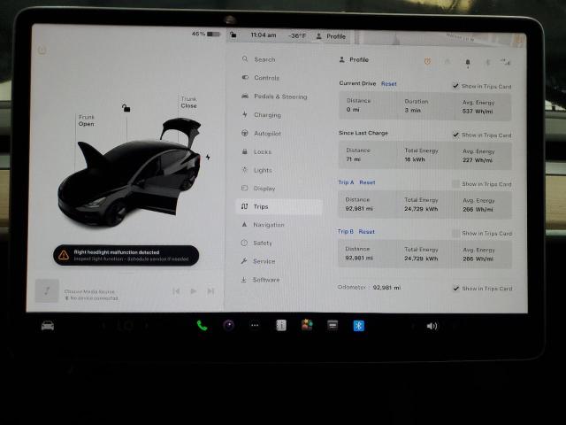 Photo 8 VIN: 5YJ3E1EB1NF288375 - TESLA MODEL 3 