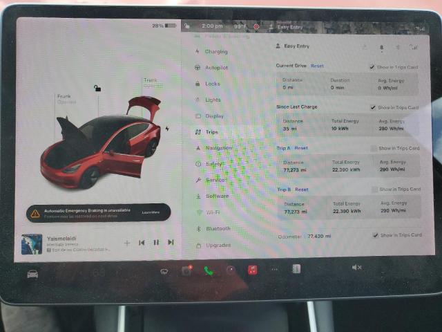 Photo 8 VIN: 5YJ3E1EB2JF069502 - TESLA MODEL 3 