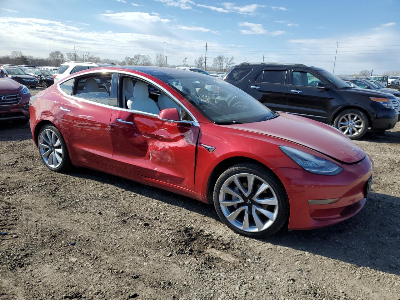 Photo 3 VIN: 5YJ3E1EB2JF122392 - TESLA MODEL 3 