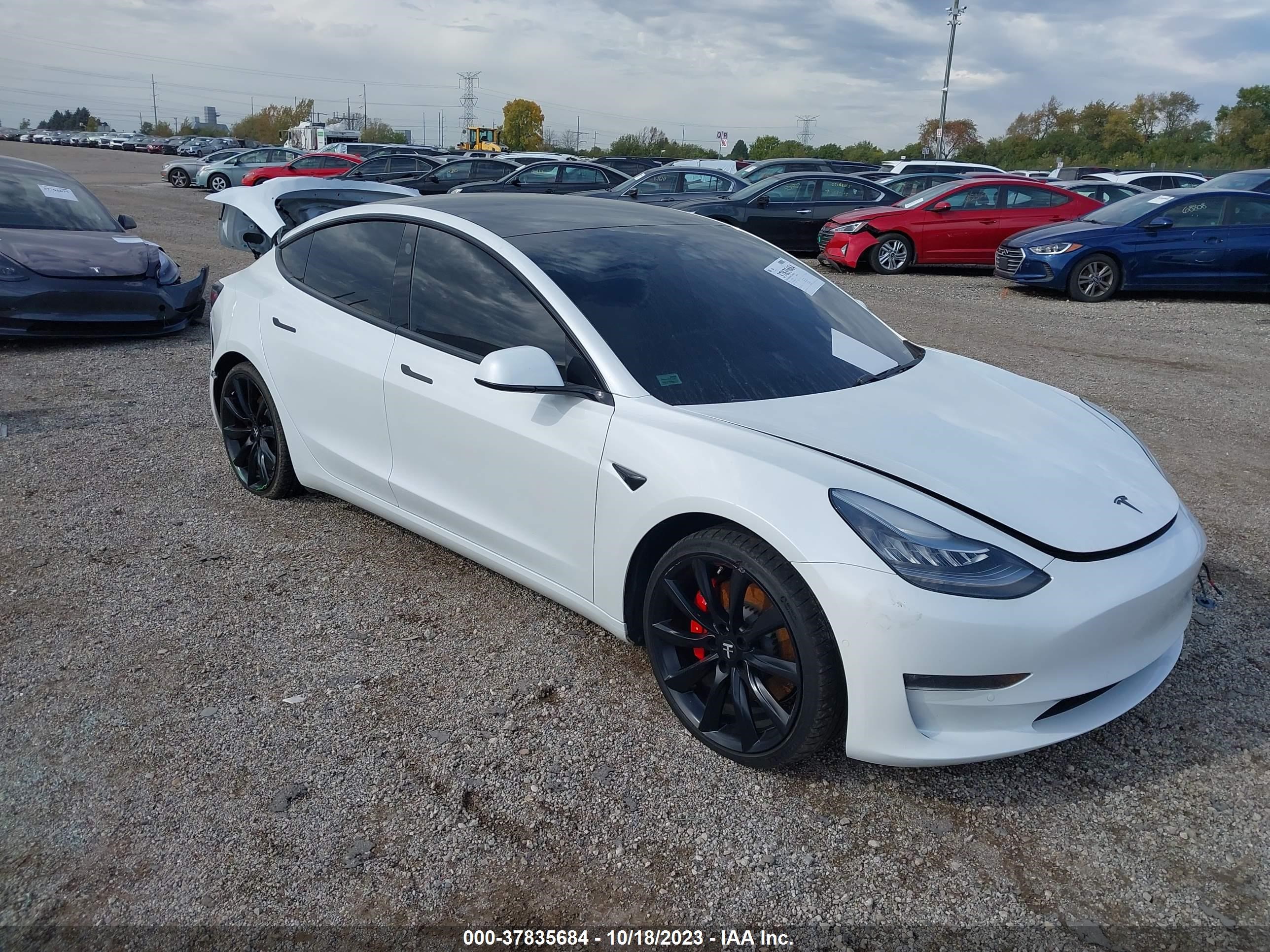 Photo 0 VIN: 5YJ3E1EB2KF413637 - TESLA MODEL 3 