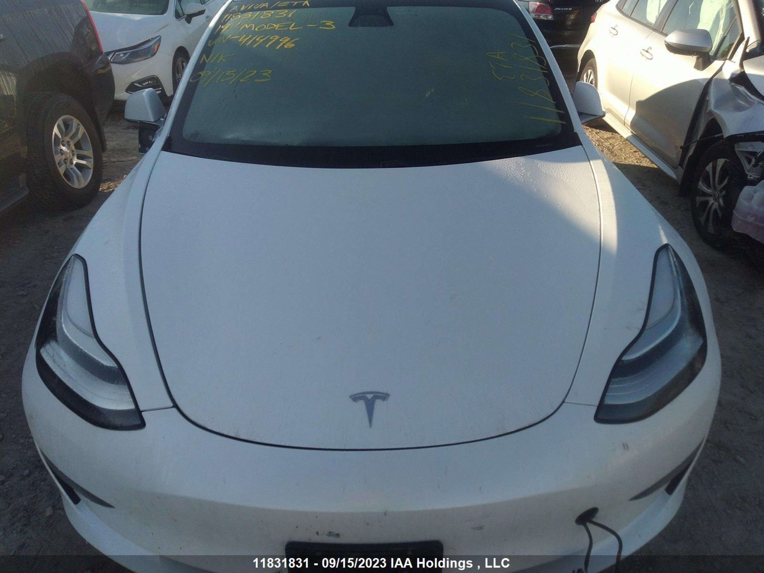 Photo 9 VIN: 5YJ3E1EB2KF414996 - TESLA MODEL 3 