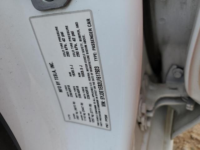 Photo 11 VIN: 5YJ3E1EB2LF617923 - TESLA MODEL 3 