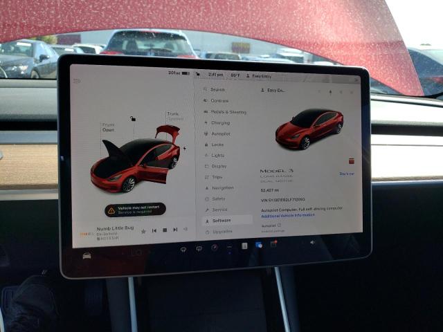 Photo 8 VIN: 5YJ3E1EB2LF712093 - TESLA MODEL 3 