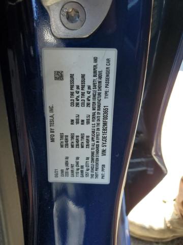 Photo 11 VIN: 5YJ3E1EB2MF003651 - TESLA MODEL 3 