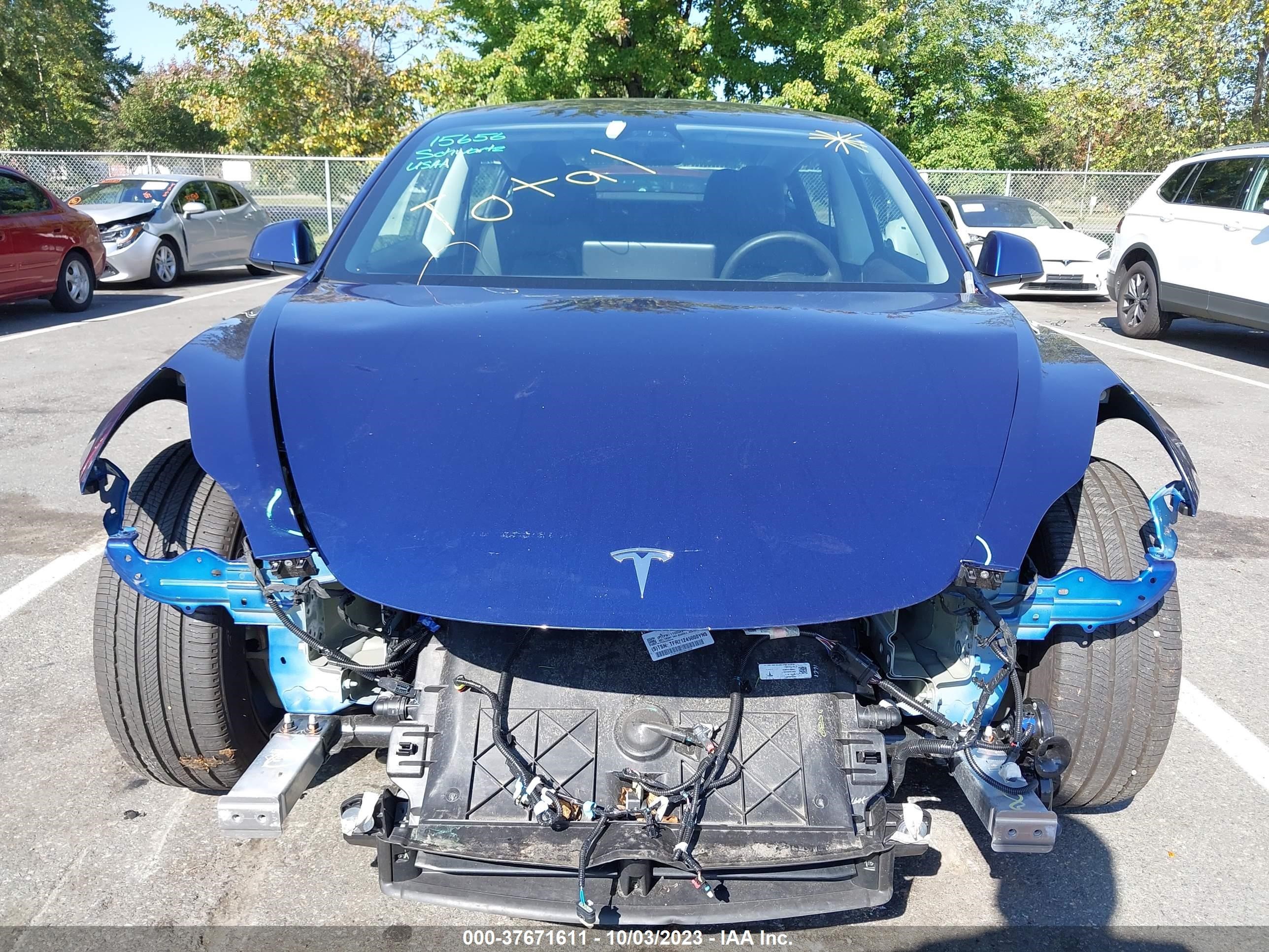 Photo 10 VIN: 5YJ3E1EB2MF056673 - TESLA MODEL 3 