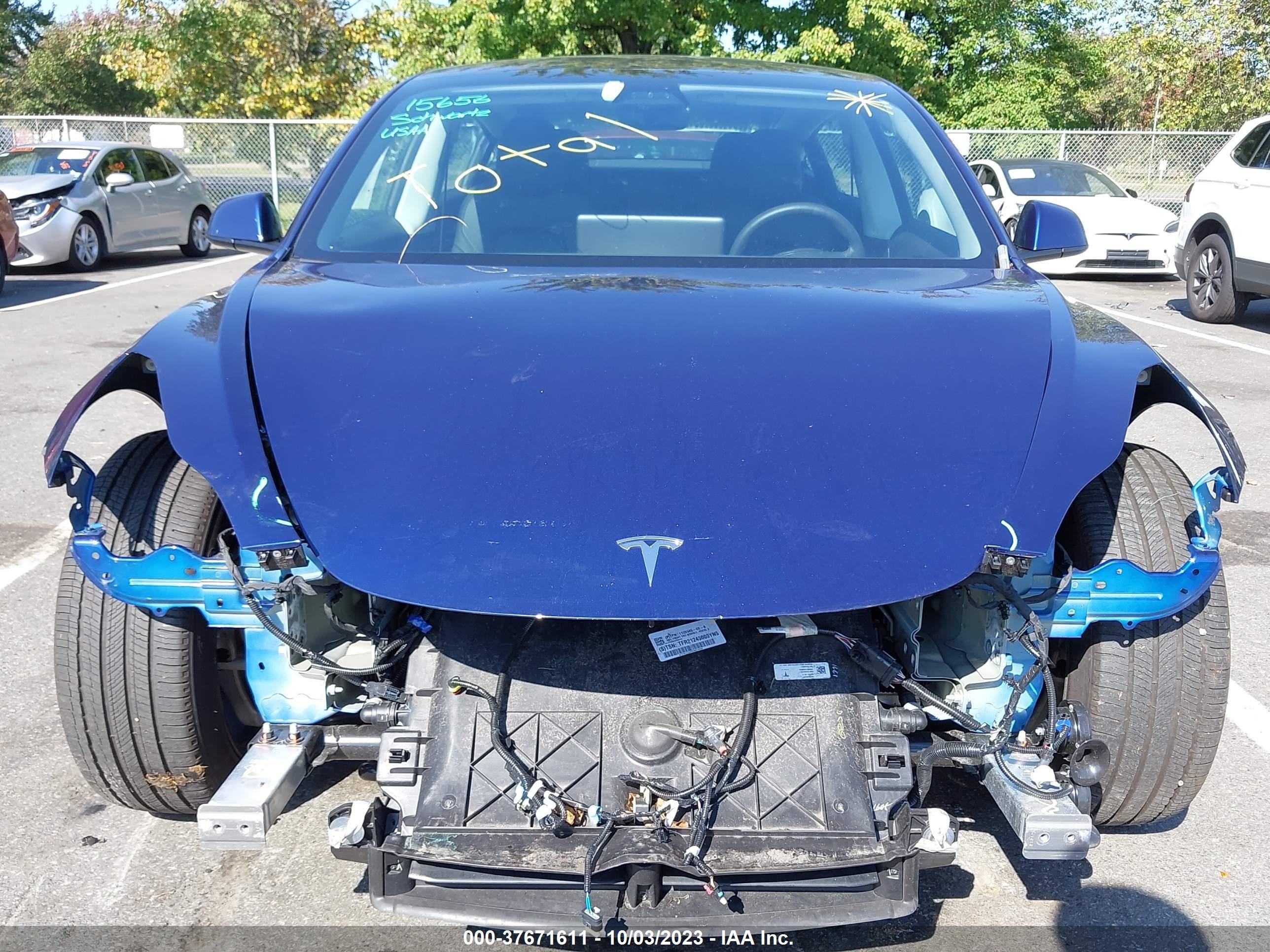 Photo 5 VIN: 5YJ3E1EB2MF056673 - TESLA MODEL 3 