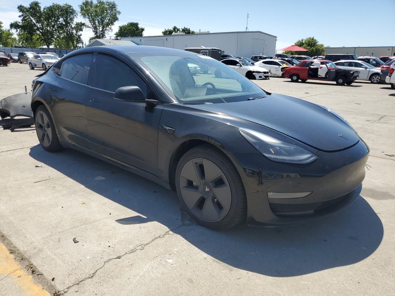 Photo 3 VIN: 5YJ3E1EB2MF999937 - TESLA MODEL 3 