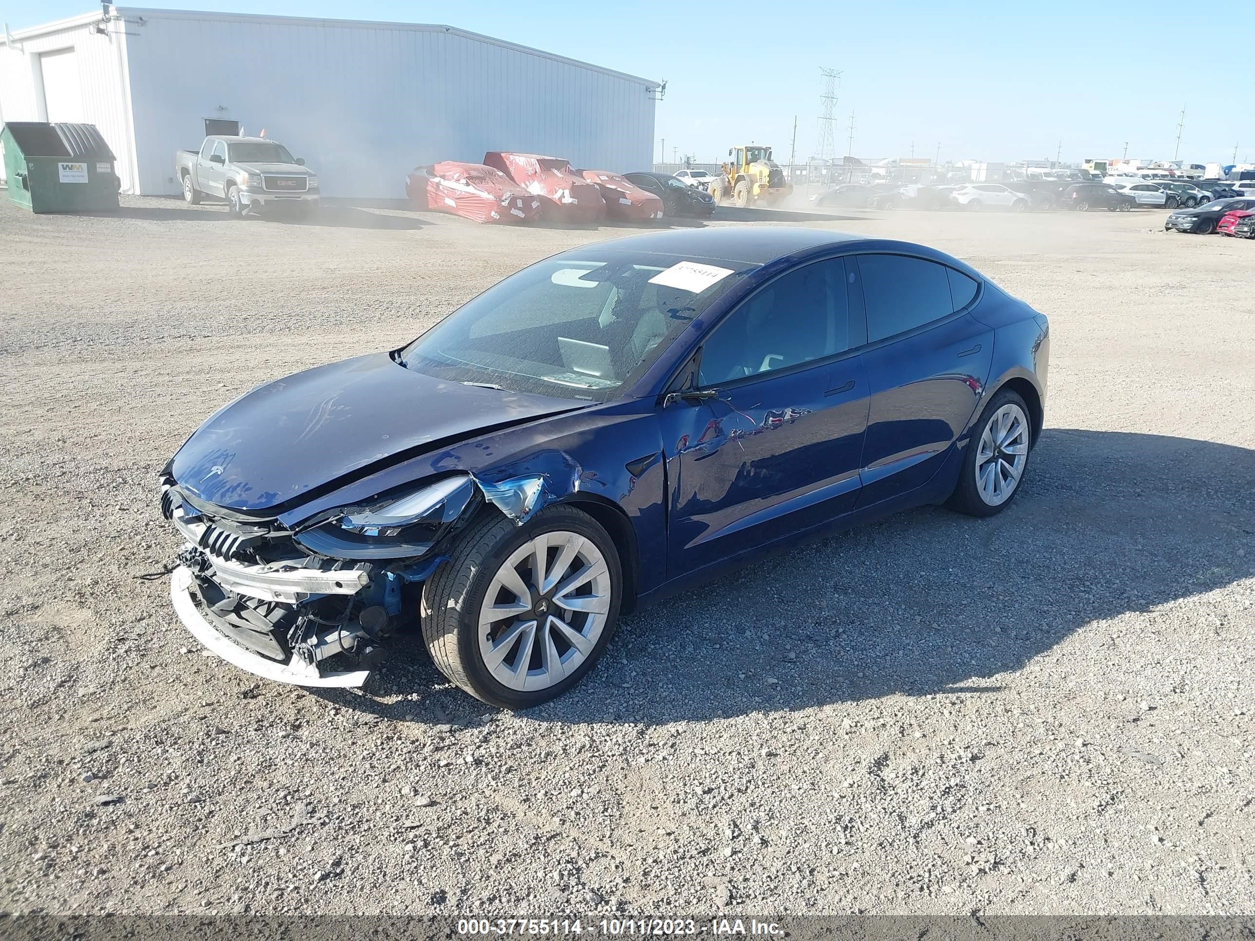 Photo 1 VIN: 5YJ3E1EB2NF114685 - TESLA MODEL 3 