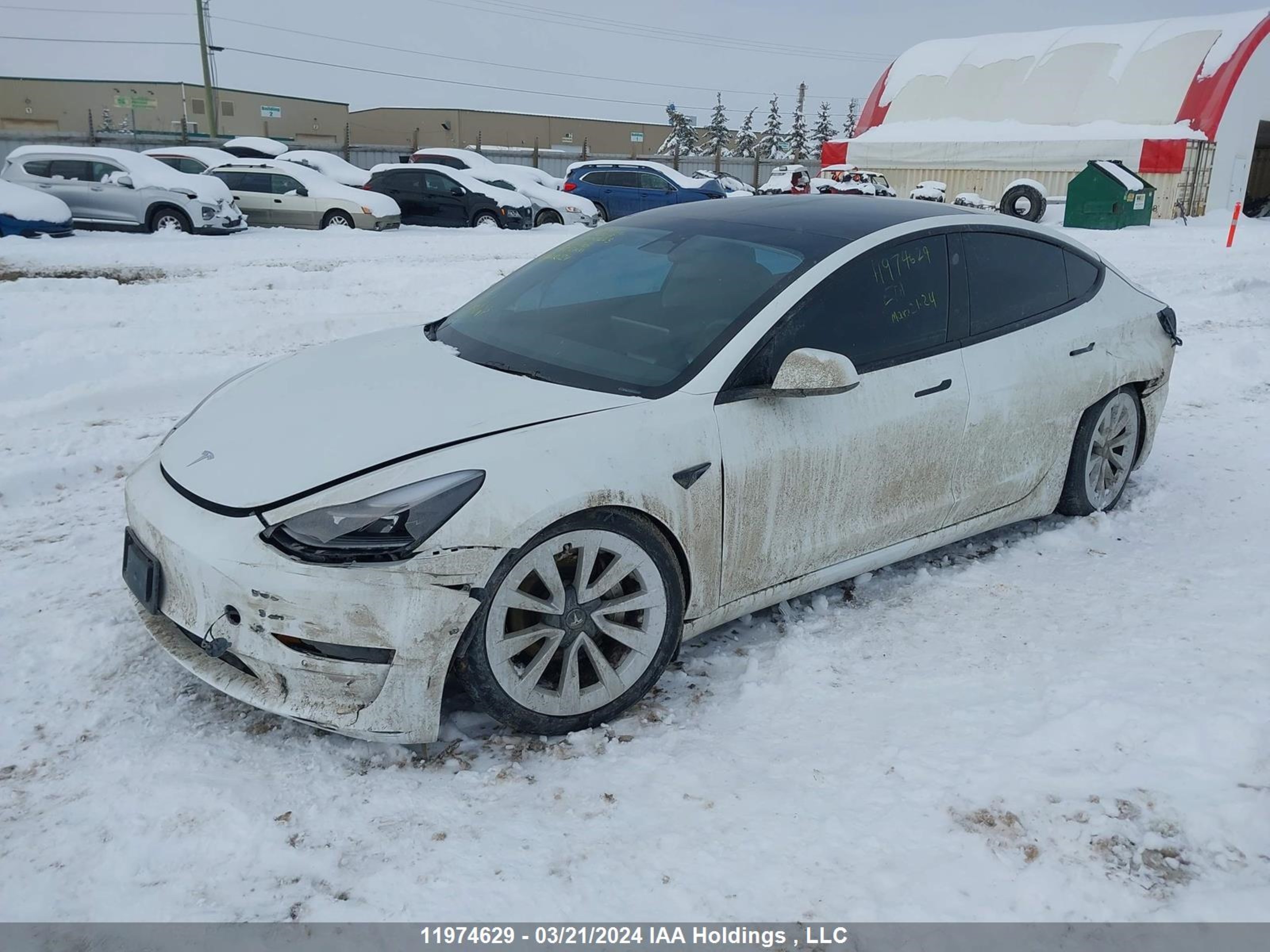 Photo 1 VIN: 5YJ3E1EB2NF167046 - TESLA MODEL 3 