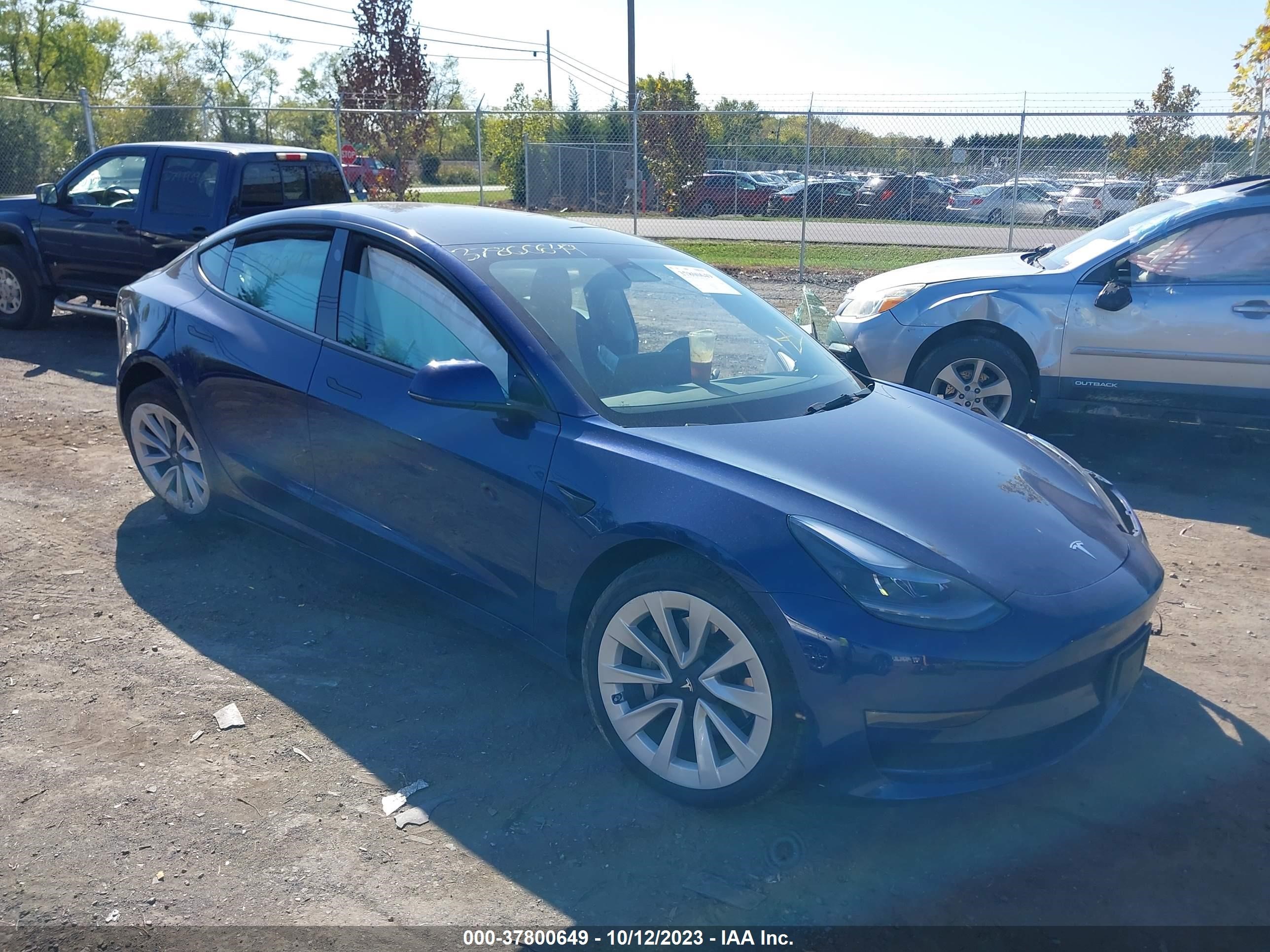 Photo 0 VIN: 5YJ3E1EB2NF339592 - TESLA MODEL 3 