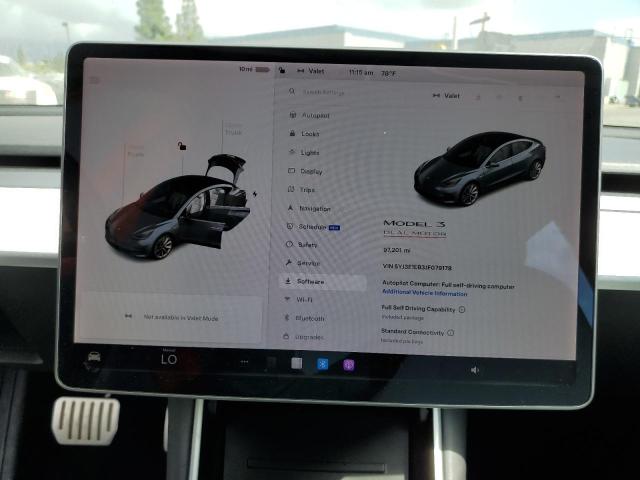 Photo 8 VIN: 5YJ3E1EB3JF079178 - TESLA MODEL 3 