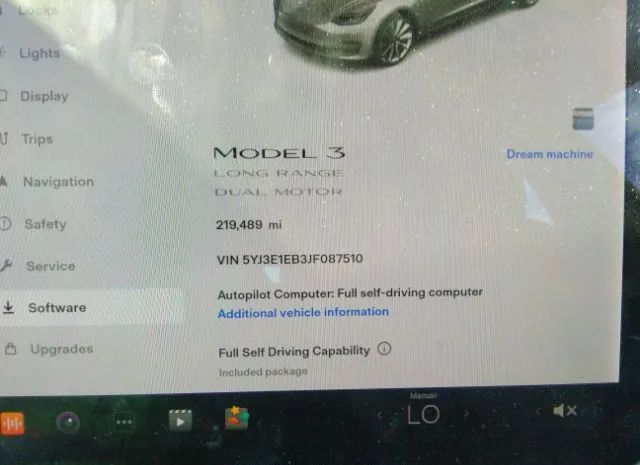 Photo 6 VIN: 5YJ3E1EB3JF087510 - TESLA MODEL 3 