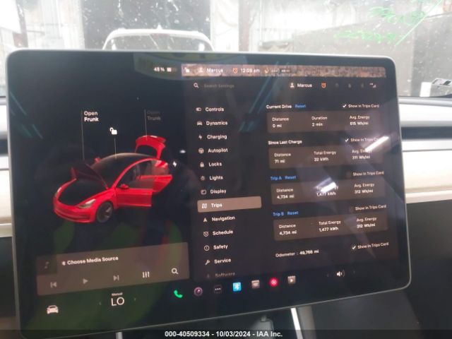 Photo 6 VIN: 5YJ3E1EB3KF408205 - TESLA MODEL 3 