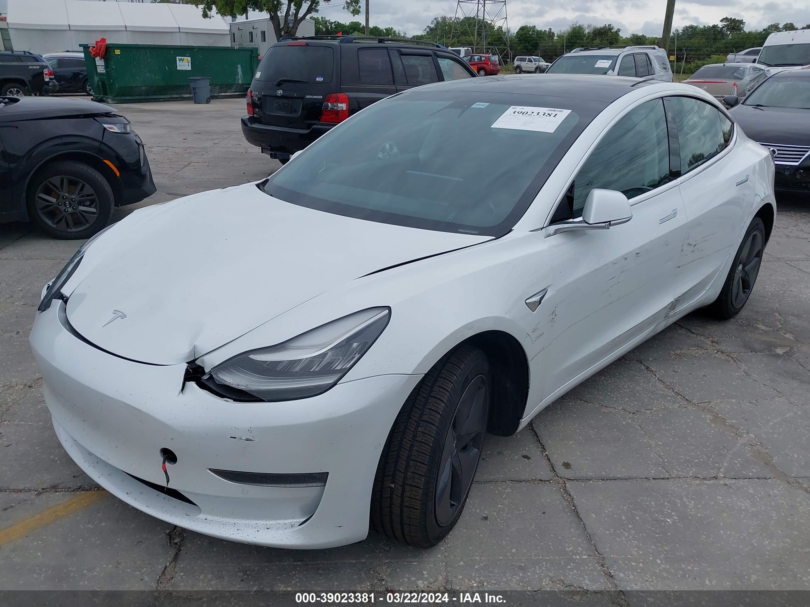 Photo 1 VIN: 5YJ3E1EB3LF619714 - TESLA MODEL 3 