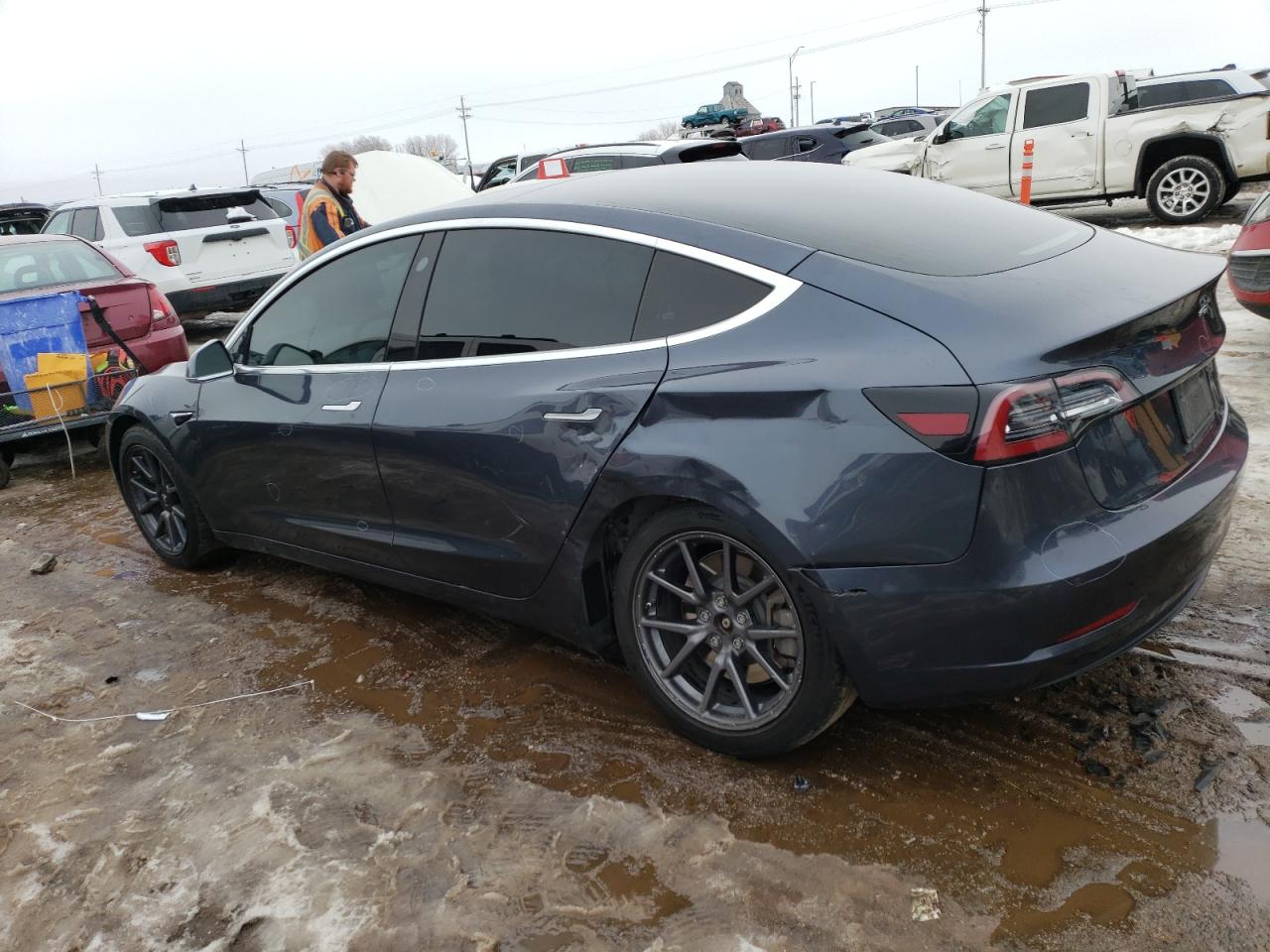 Photo 2 VIN: 5YJ3E1EB3LF802983 - TESLA MODEL 3 