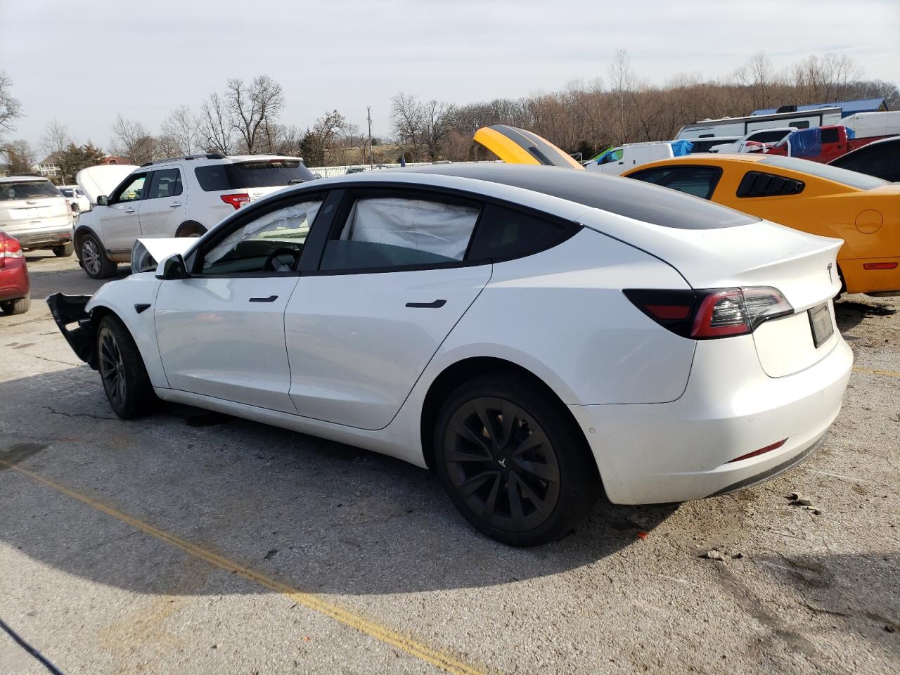 Photo 1 VIN: 5YJ3E1EB3MF980524 - TESLA MODEL 3 