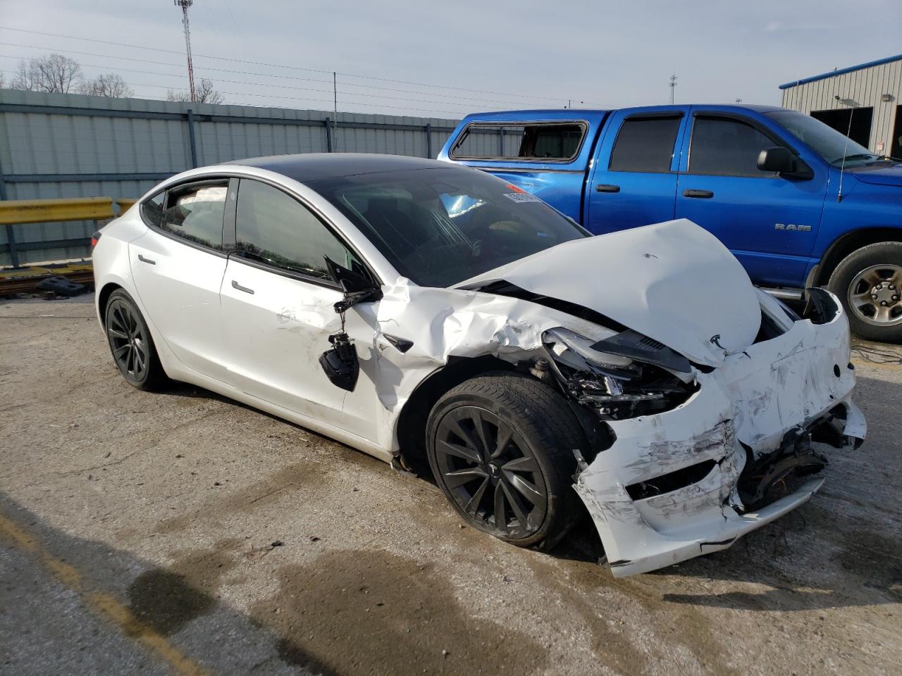 Photo 3 VIN: 5YJ3E1EB3MF980524 - TESLA MODEL 3 