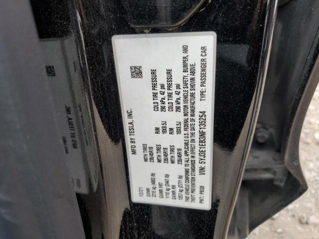 Photo 12 VIN: 5YJ3E1EB3NF135254 - TESLA MODEL 3 