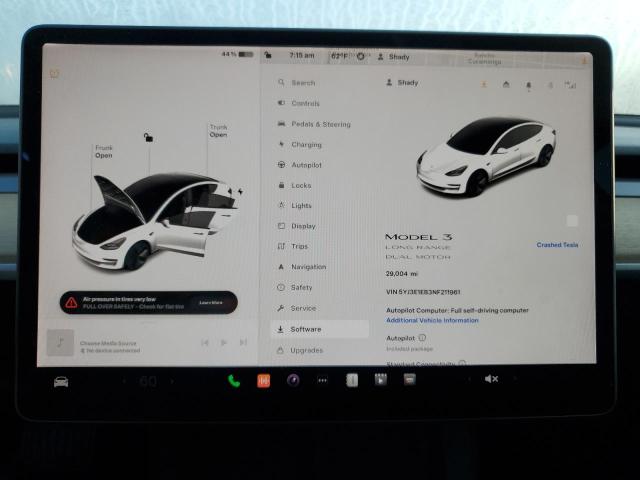 Photo 8 VIN: 5YJ3E1EB3NF211961 - TESLA MODEL 3 