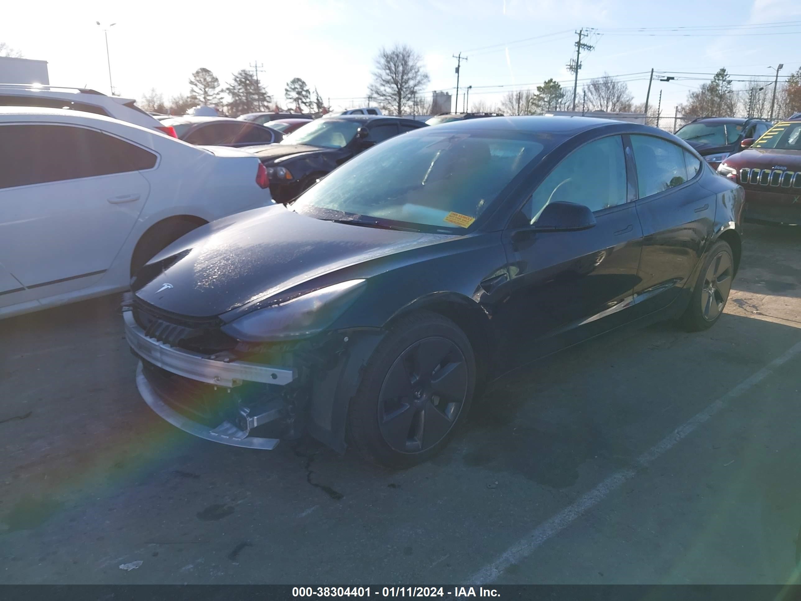 Photo 1 VIN: 5YJ3E1EB3NF334806 - TESLA MODEL 3 