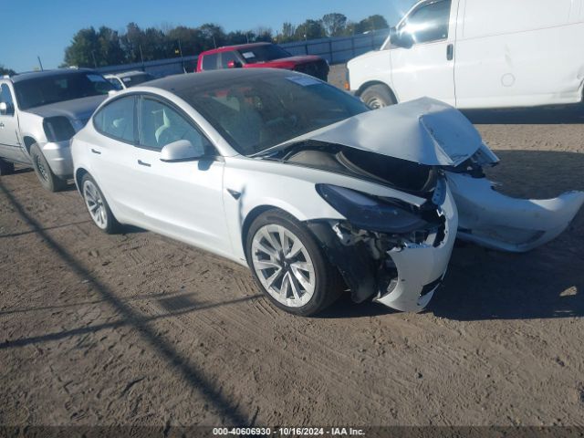 Photo 0 VIN: 5YJ3E1EB3NF358510 - TESLA MODEL 3 