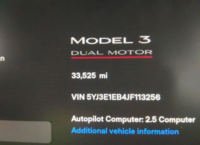 Photo 6 VIN: 5YJ3E1EB4JF113256 - TESLA MODEL 3 