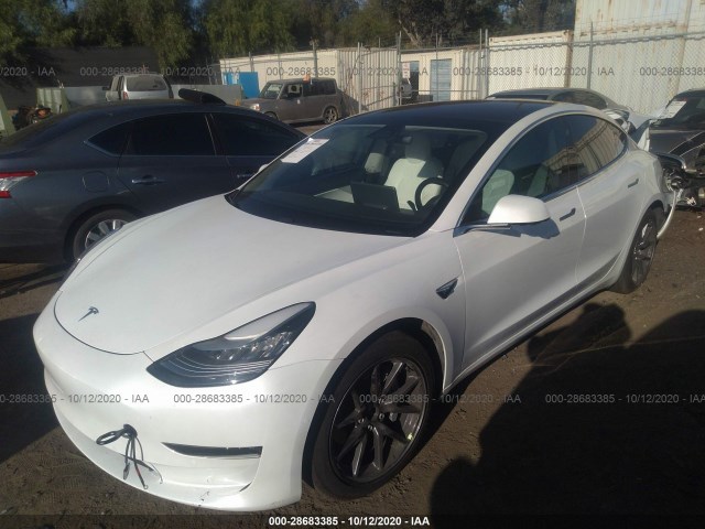 Photo 1 VIN: 5YJ3E1EB4JF122314 - TESLA MODEL 3 