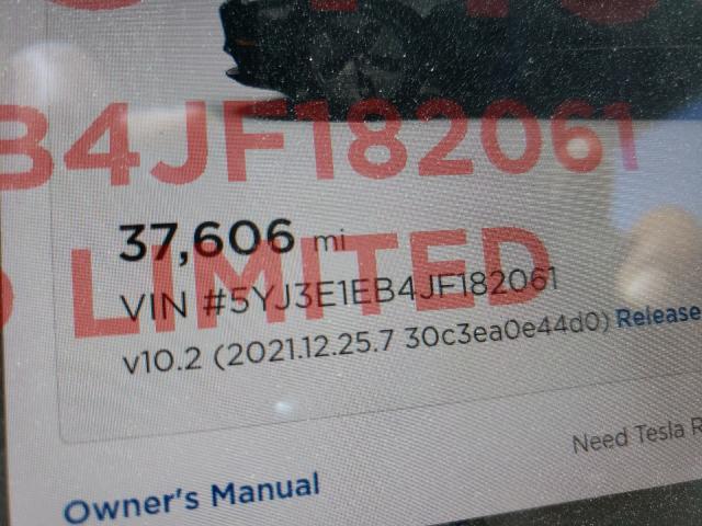 Photo 7 VIN: 5YJ3E1EB4JF182061 - TESLA MODEL 3 