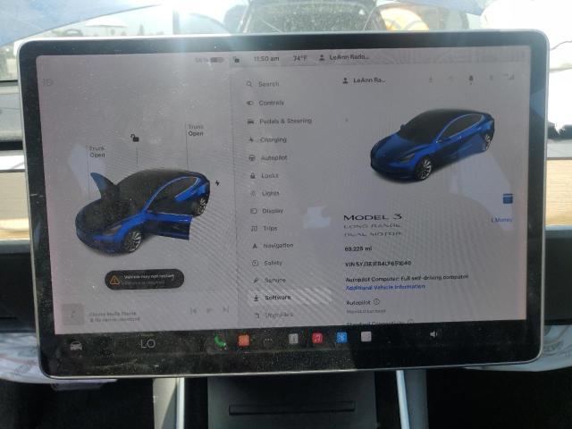 Photo 8 VIN: 5YJ3E1EB4LF651040 - TESLA MODEL 3 