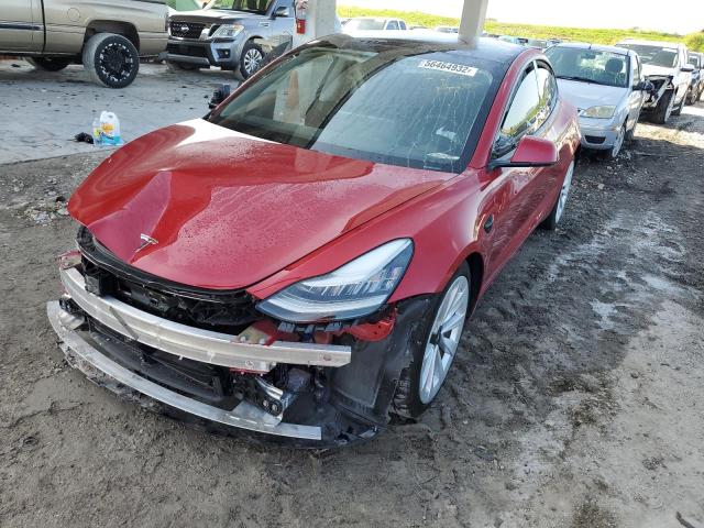 Photo 1 VIN: 5YJ3E1EB4MF849280 - TESLA MODEL 3 