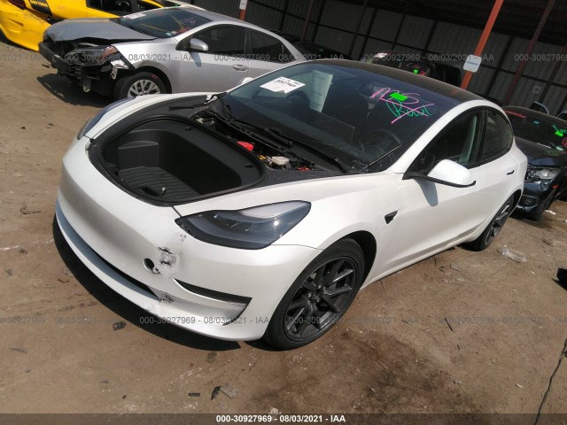 Photo 1 VIN: 5YJ3E1EB4MF928321 - TESLA MODEL 3 